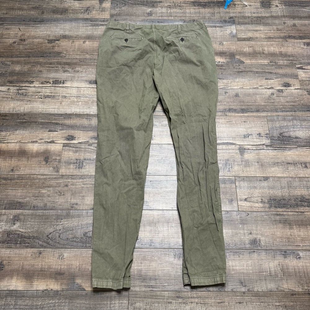 Billy Reid Chino Sage Green Pant Men's Size 34 Casual - Picture 8 of 11